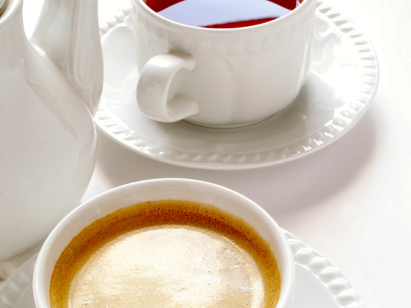 Coffee and tea